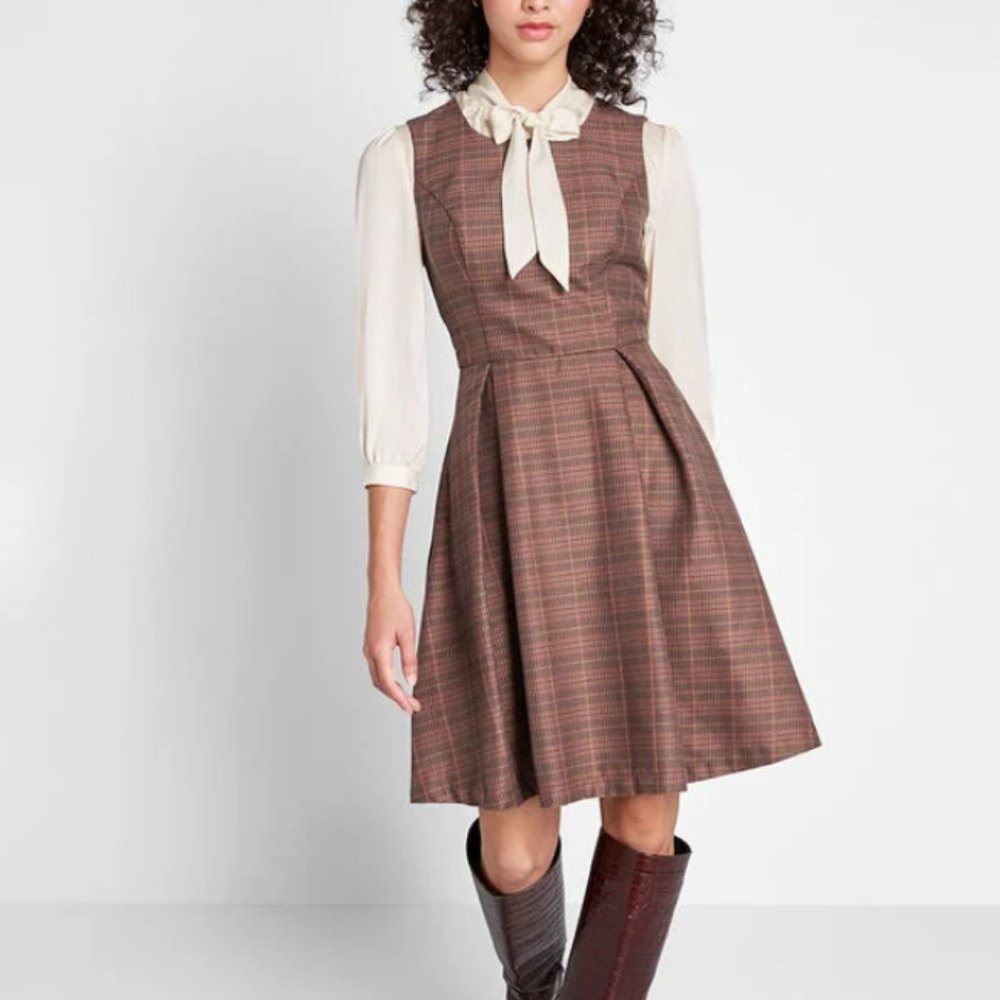 NEW Touch of Structure A-line dress